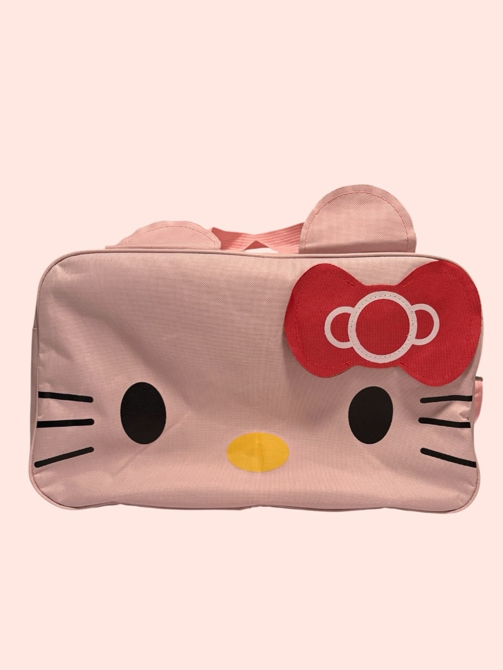 🌊Hello Kitty Pink and Red Kids Duffle Bag NWOT